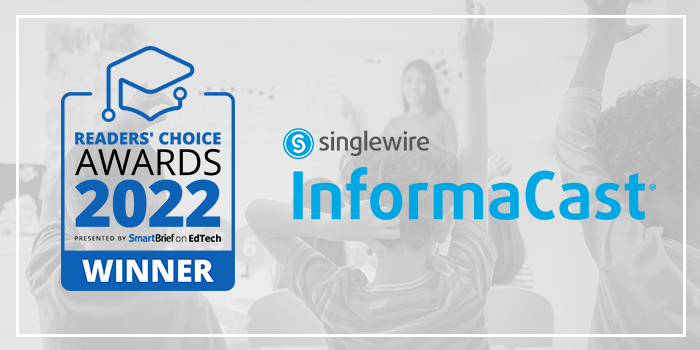 Singlewire Software wins 2022 SmartBrief Readers' Choice Award