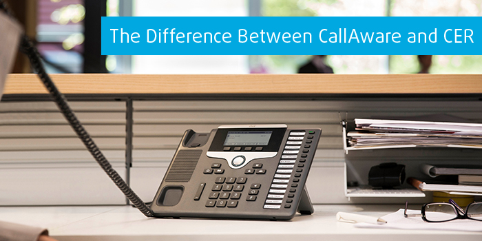The difference between InformaCast CallAware and Cisco Emergency Responder.