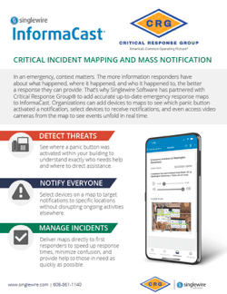 InformaCast Critical Incident Mapping with CRG