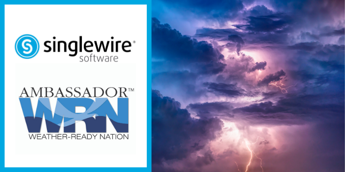 Singlewire Software Recognized as NOAA Weather-Ready Nation Ambassador