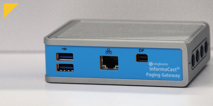 InformaCast Paging Gateway hardware device