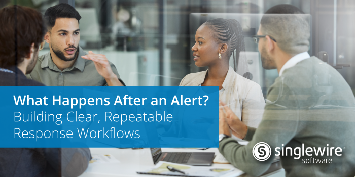 people discussing repeatable response workflows