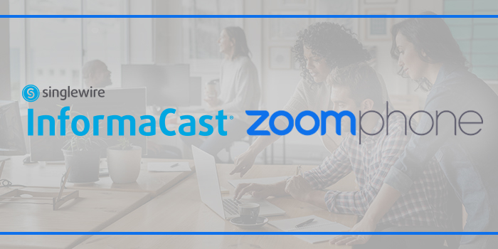 Singlewire Software now offers an InformaCast integration with Zoom Phone