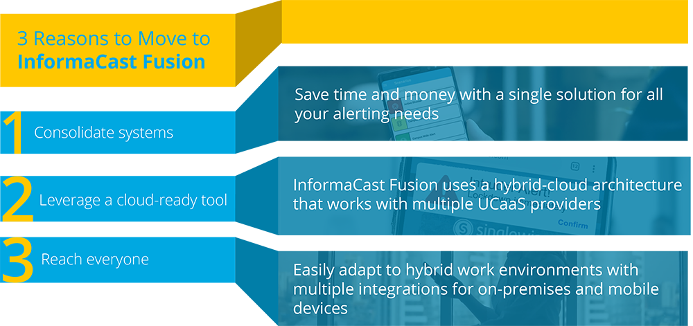 3 Reasons to Move to InformaCast Fusion