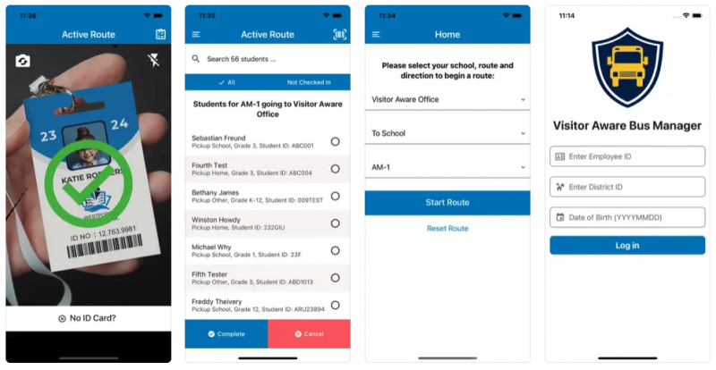 Bus Manager app images